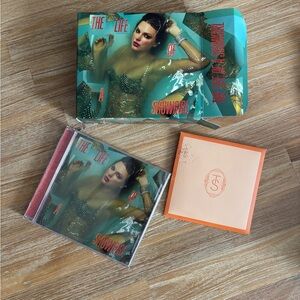 Taylor Swift The Life of a Showgirl sweat and vanilla perfume deluxe cd partial